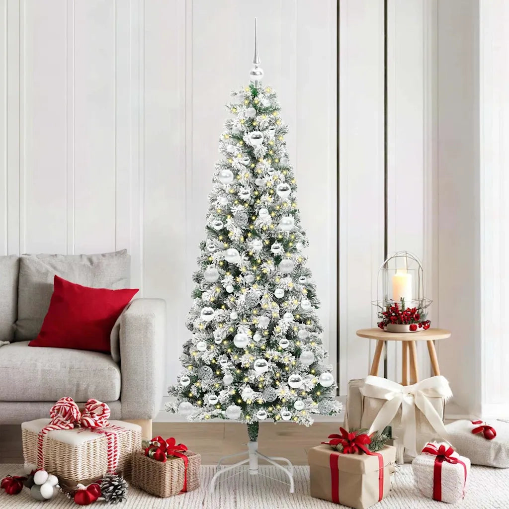 Albero di Natale Artificiale con Rami Pieghevoli 180 cm 3395600