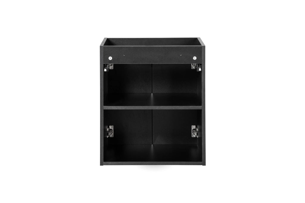Mobile sottolavabo 50 cm 2 ante Nova Black 50 x 57 x 39 cm