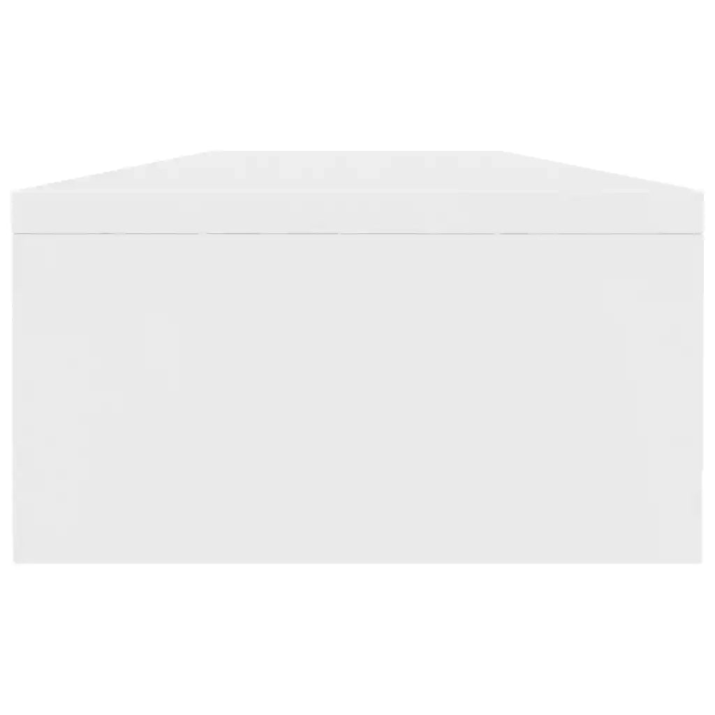 Supporto per Monitor Bianco 100x24x13 cm in Legno Multistrato 800333