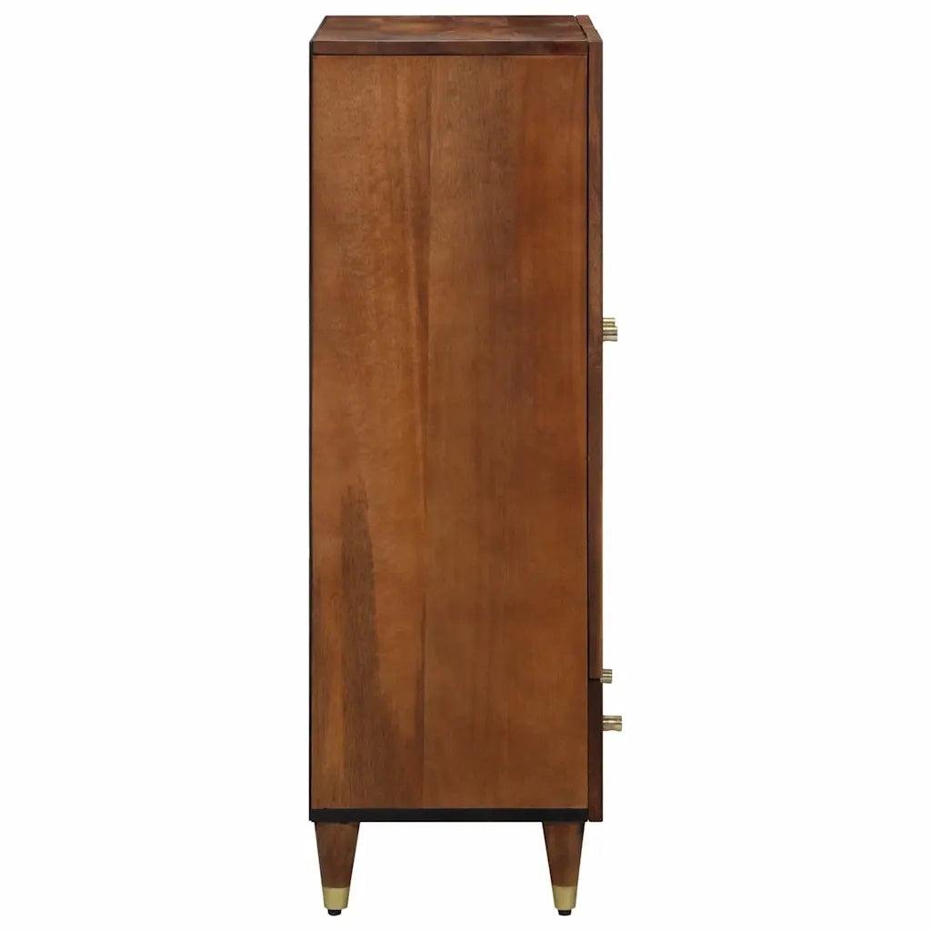 Credenza-Buffet-Armadio da cucina Marrone 60 x 33 x 100 cm Legno di mango massello