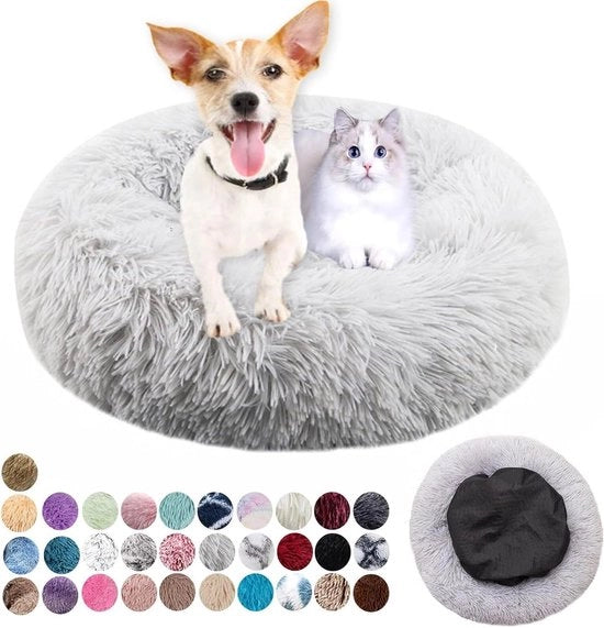 Letto per cani morbido e soffice - Cuscino per gatti calmante - Antistress e antiscivolo - Facile da pulire - Adatto a cani piccoli e medi