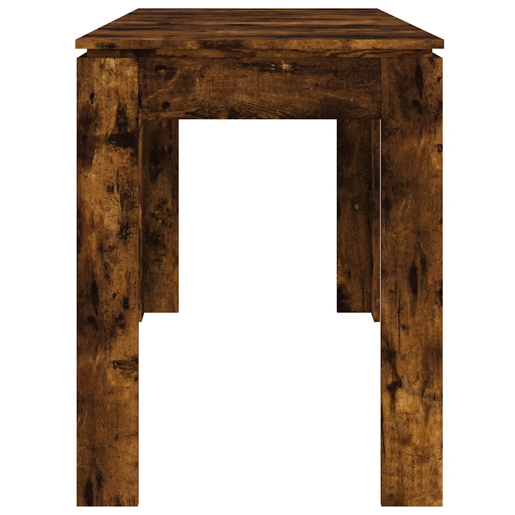 Tavolo da Pranzo Rovere Fumo 120x60x76 cm Legno Multistrato 815387