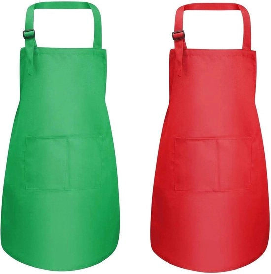 Schorto per bambini per cucina e pittura, con zaino per bambini, 3-10 anni, ideale per attività creative