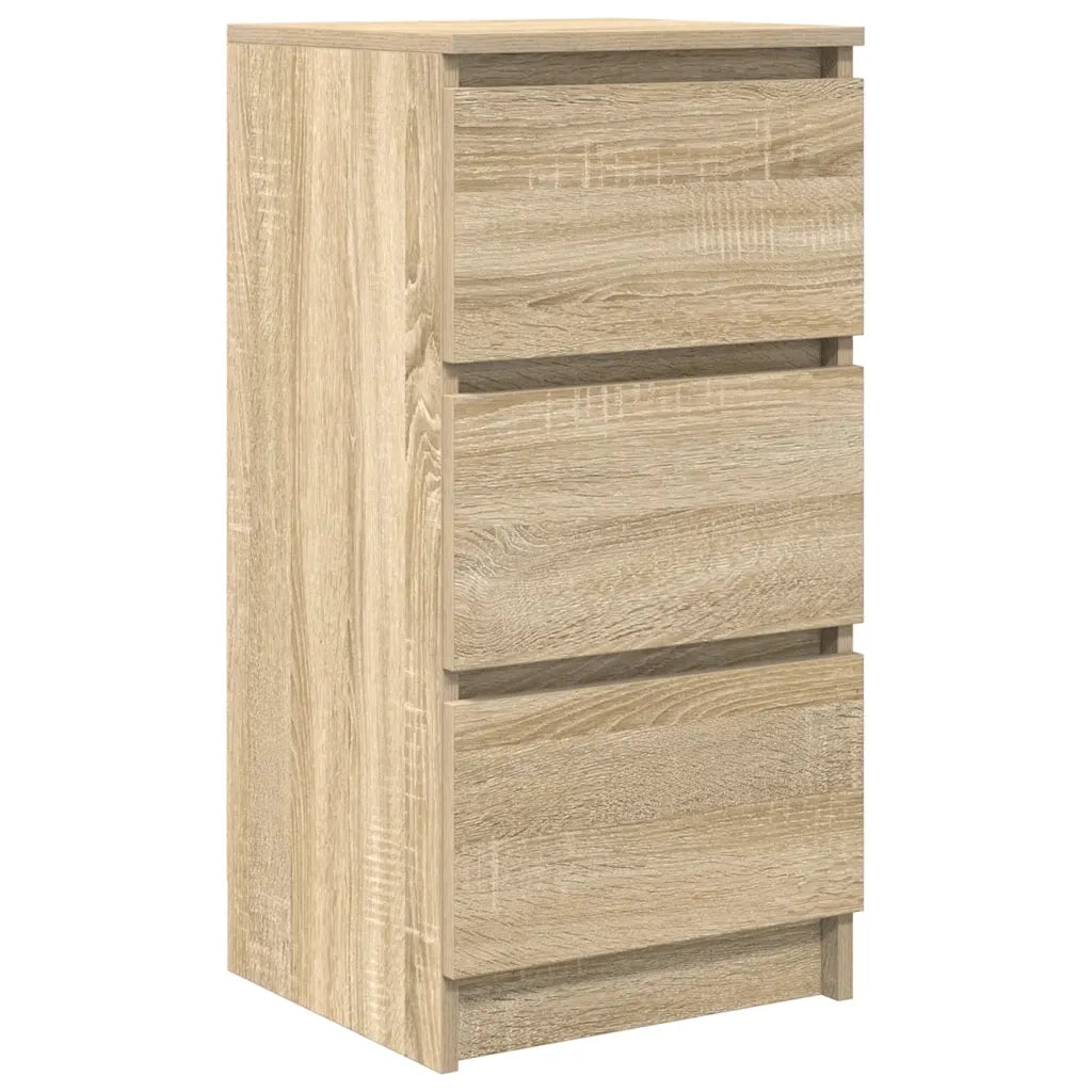 Credenza Rovere Sonoma 37,5x35x76 cm in Legno Multistrato