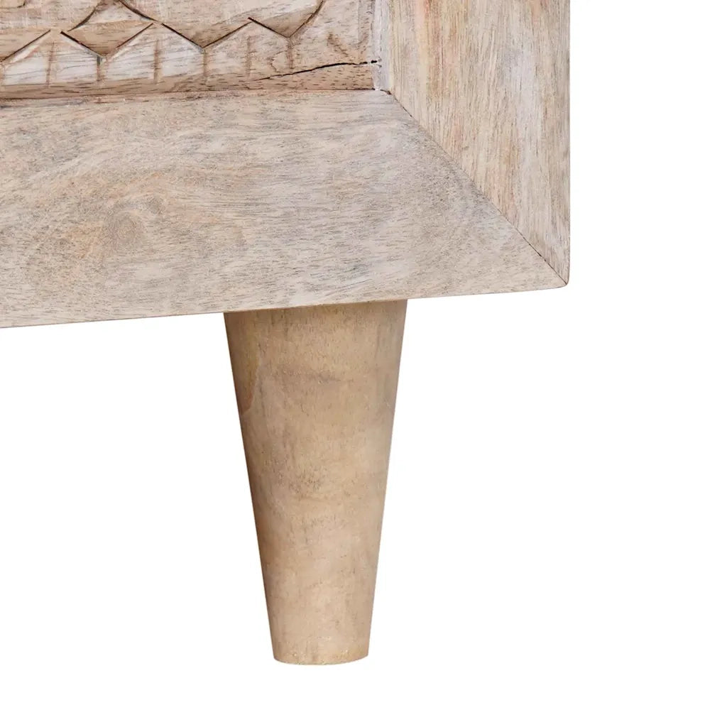 vidaXL Tavolino da salotto con cassetto Bianco 80 x 54 x 40 cm