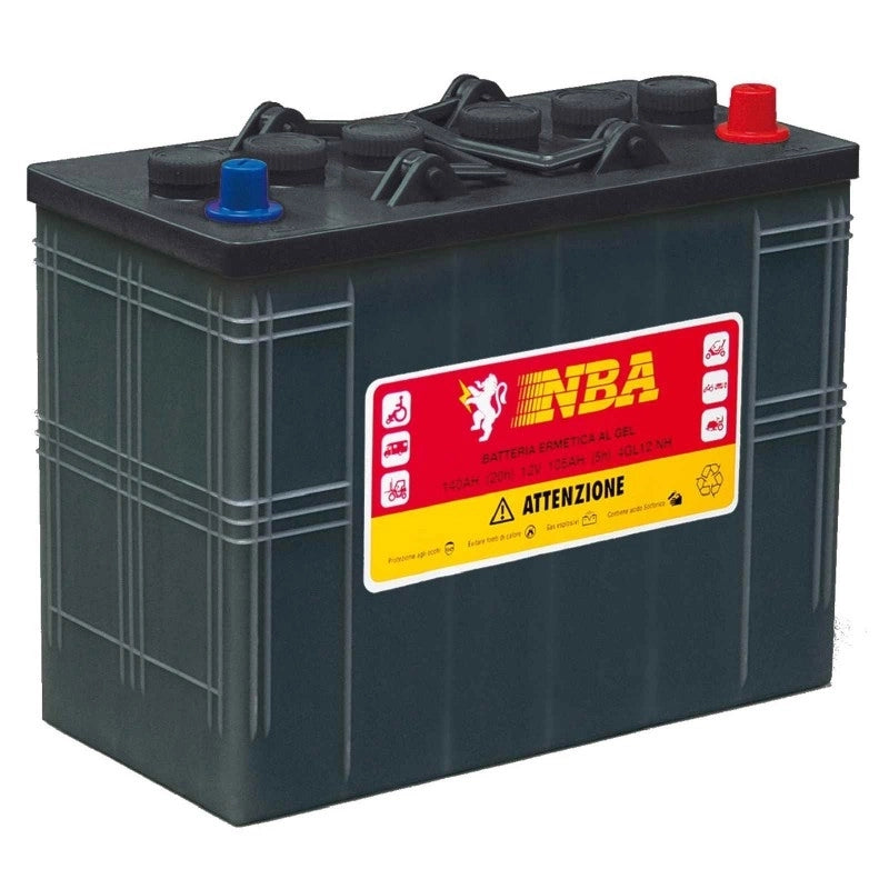 BATTERIA AL GEL ERMETICA NBA 4GL12NH 12V 140AH