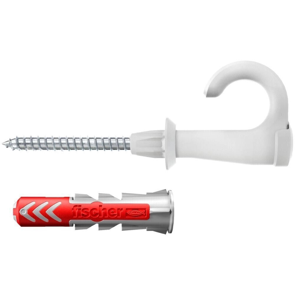 Fischer 557924 ancoraggio a vite e tassello 4 pz Kit di viti e tasselli a muro 40 mm