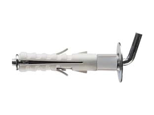 TASSELLO IN NYLON PROLUNGATO CON GANCIO CORTO ENP/GCP- - ø mm.9x50 - 100 pezzi ELEMATIC