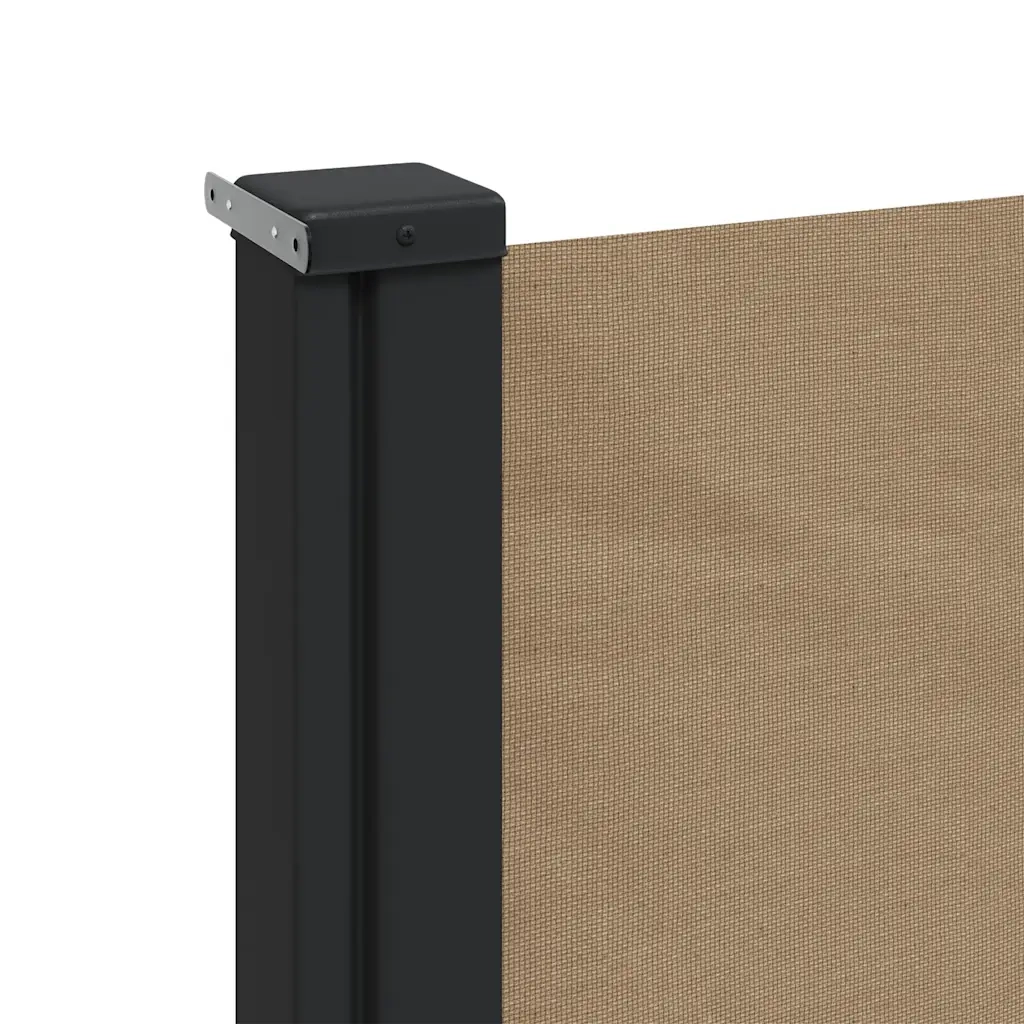 Tenda Laterale Retrattile Tortora 170x300 cm 4004334