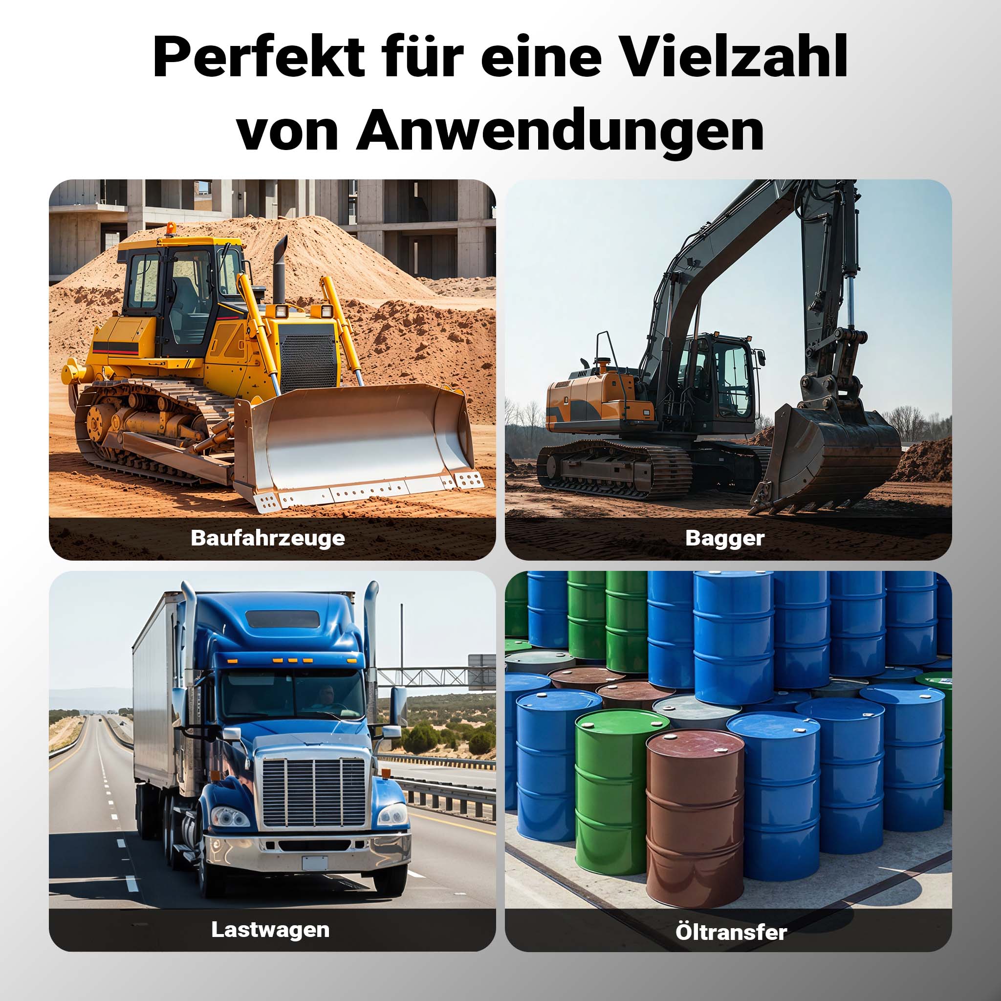 Pompa autoadescante diesel & gasolio 230V 60l/min per trasferimento liquido