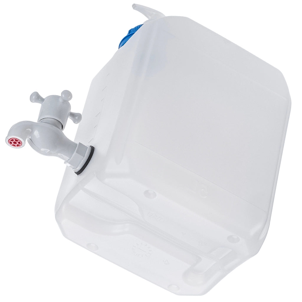 Contenitore per acqua KADAX per lavabo, dispenser di sapone liquido da 5 litri con rubinetto