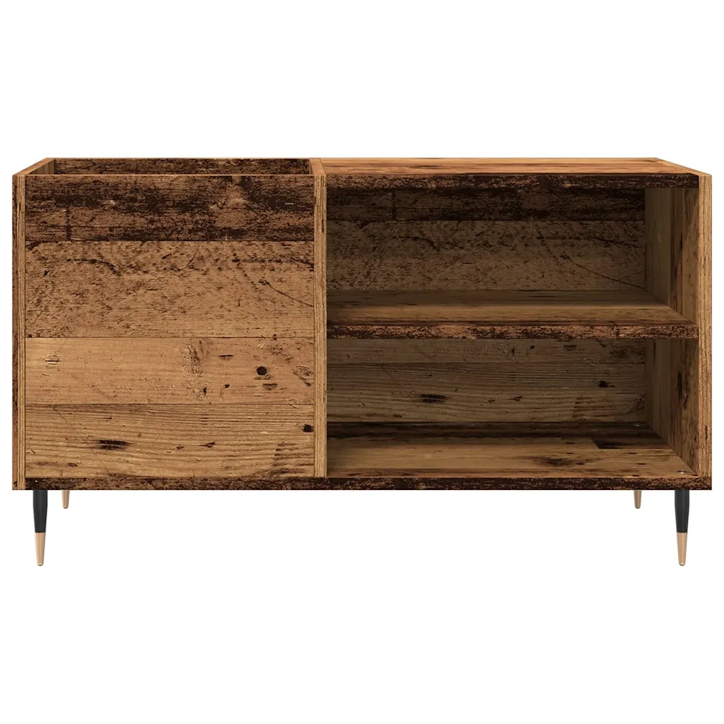 Mobile Porta Dischi Legno Antico 84,5x38x48cm Legno Multistrato 857240