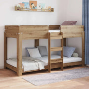 Letto a Castello per Bambini Rovere artigianale 90 x 200 cm