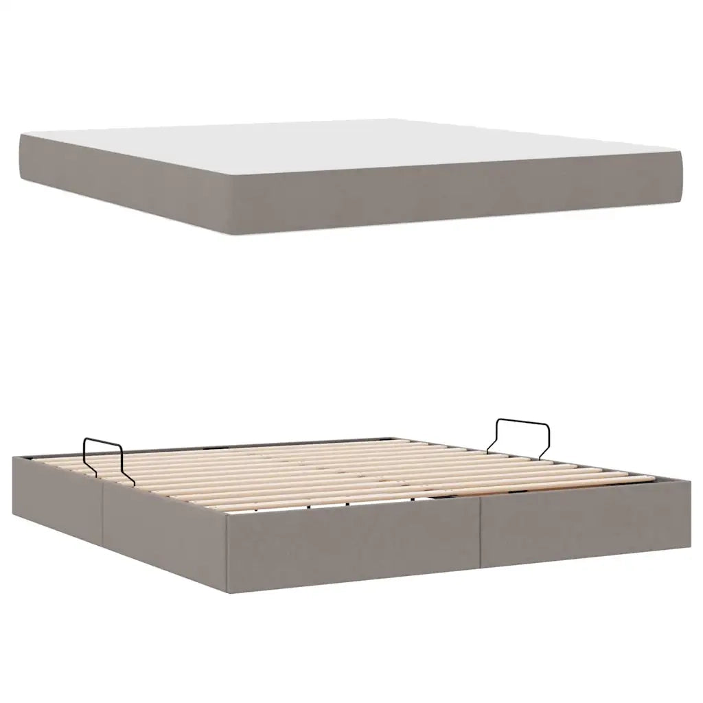 Letto con contenitore e materasso Talpa 180 x 200 cm Poliestere 3399679