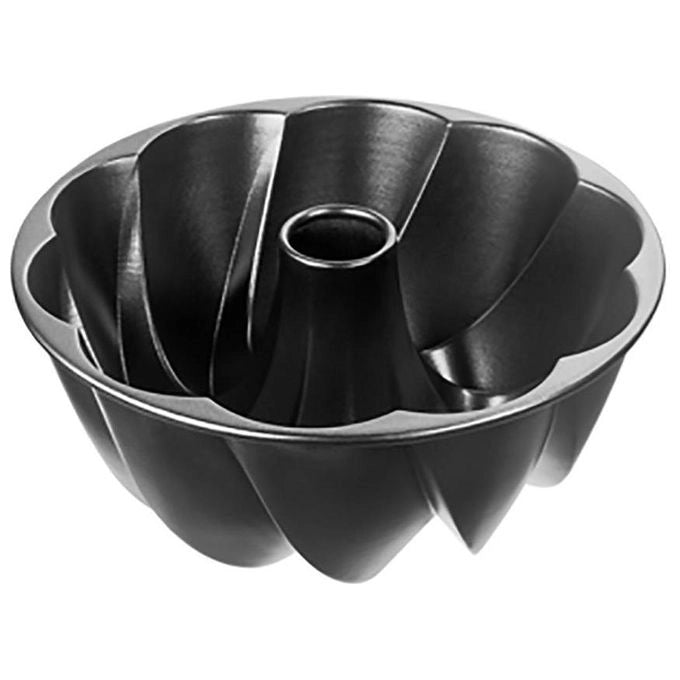 ORIGINAL KAISER 2300646787 Inspiration Stampo per Dolci in Alluminio Pressofuso Diametro 25 cm con Rivestimento Antiaderente colore Nero