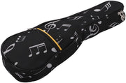 Cassa per Chitarra Ukulele Impermeabile - Cinturino Regolabile - Tasca Anteriore con Cerniera - Leggero - Duraturo - Materiale di Alta Qualità Oxford - Custodia per Chitarra Ukulele