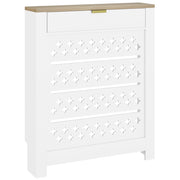 Copri termosifone con mensola e anta ribaltabile ¨C Xylo ¨C 78x19x95,5 cm bianco