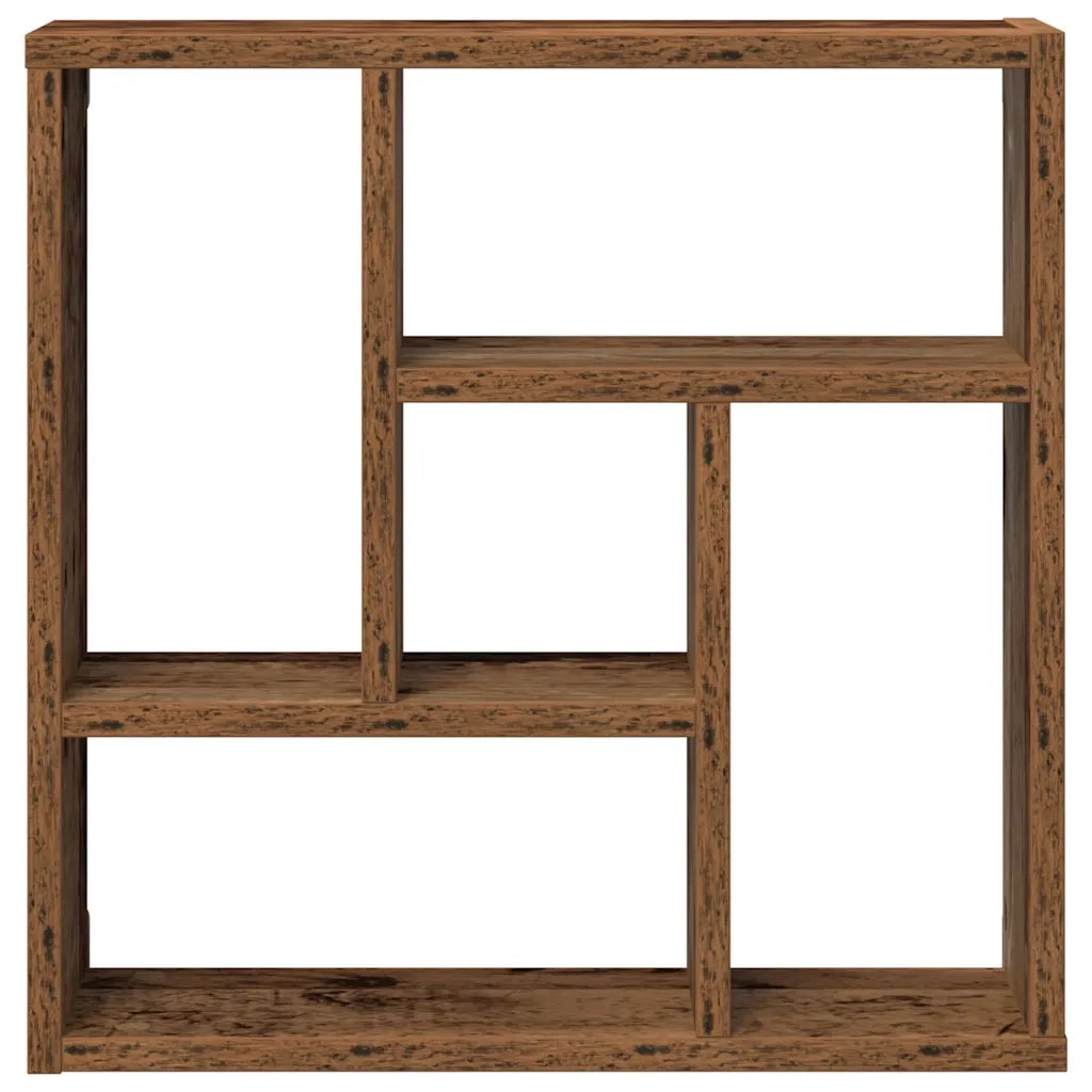 Scaffale a Parete Legno Vecchio 45x16x45 cm in Truciolato 856071
