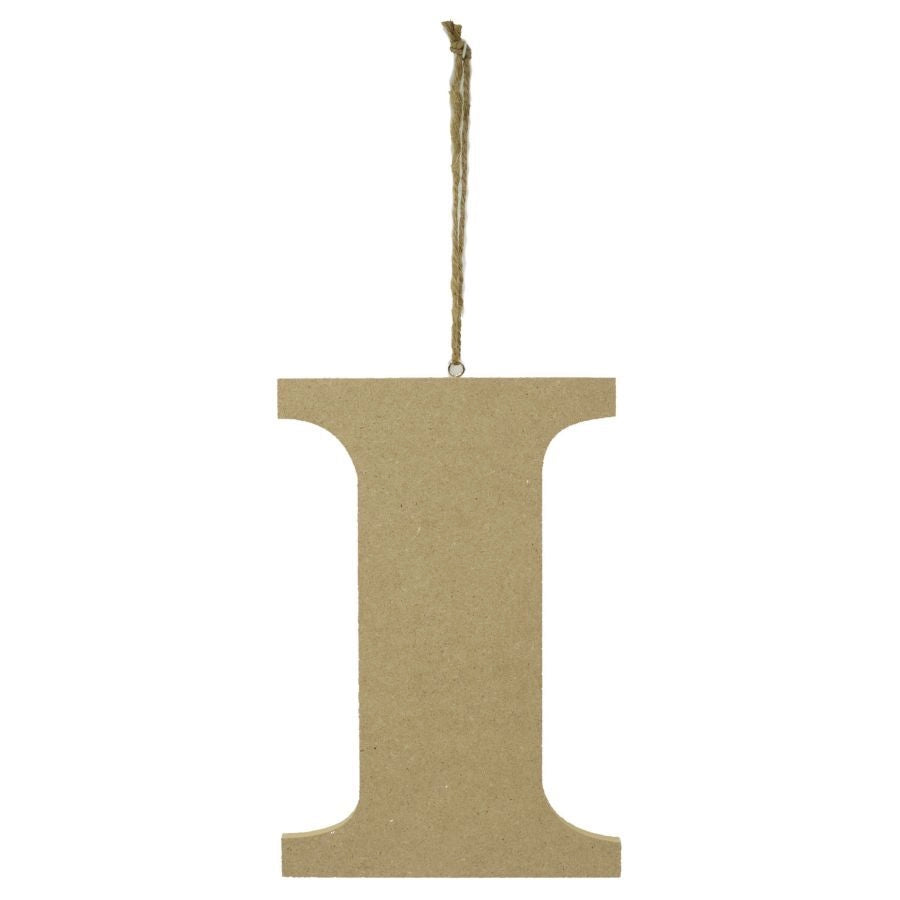 Lettera "i" legno