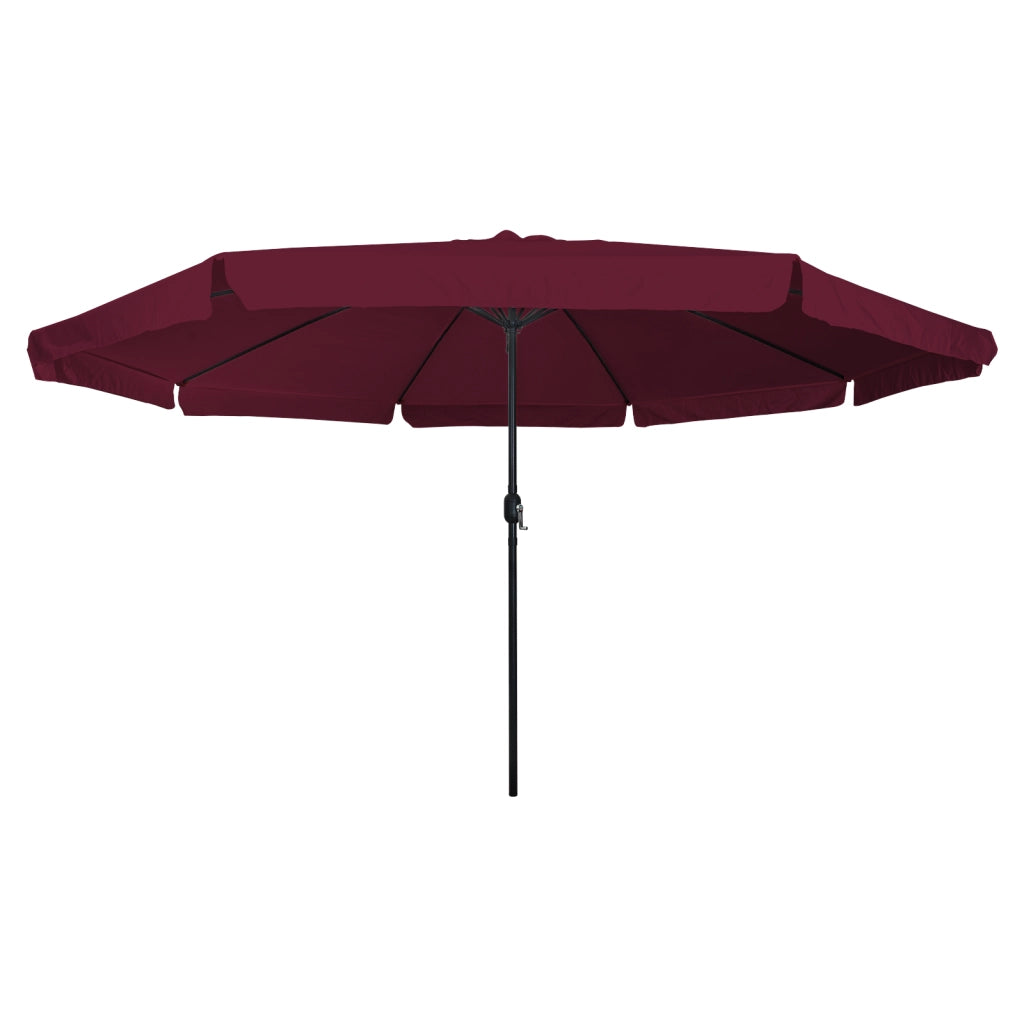 Ombrellone da Giardino Ã¸395x245 cm Bordeaux