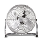 Ventilatore da terra industriale 40cm, 3 velocità pale alluminio 45W, inclinazione regolabile casa ufficio - SOGO