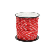 Corda Intrecciata 2mm x 50m, Rosso/Bianco, Breckner Germany