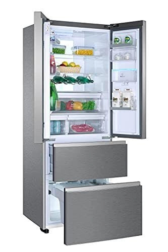 Haier FD 70 Serie 7 B3FE788CPJW frigorifero side-by-side Libera installazione 458 L E Platino