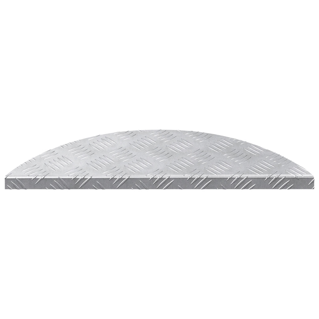 Gradini in Alluminio 15 pezzi Antiscivolo 60x18 cm