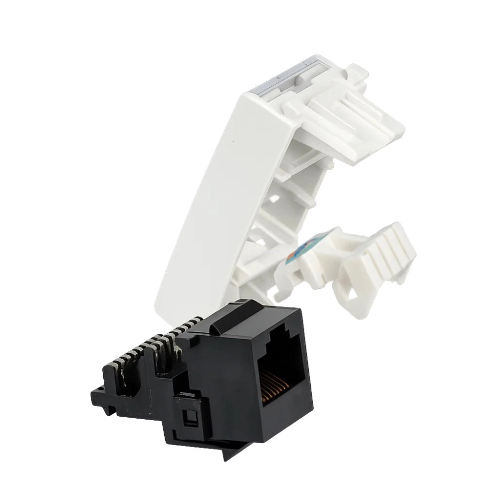 Vimar presa rj45 cat 5e utp netsafe bianca per reti dati
