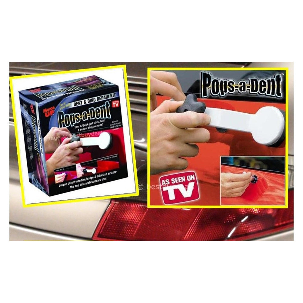 Trade Shop - Kit Ripara Auto Ammaccatture Pops A Dent Bolli Bozze Urti Carrozzeria Tirabollo -