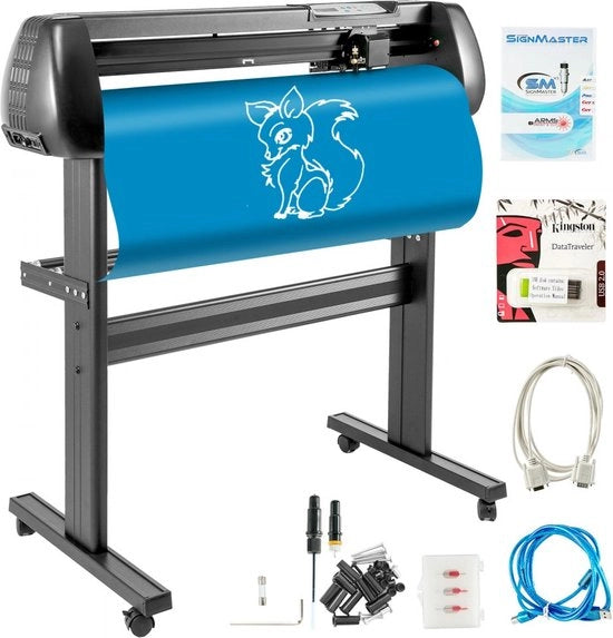 Taglieratrice di vinile Cutter a vinile 53 pollici Snipotatore di segni Snipotatore di segni Macchina con schermo LCD e software SignCut