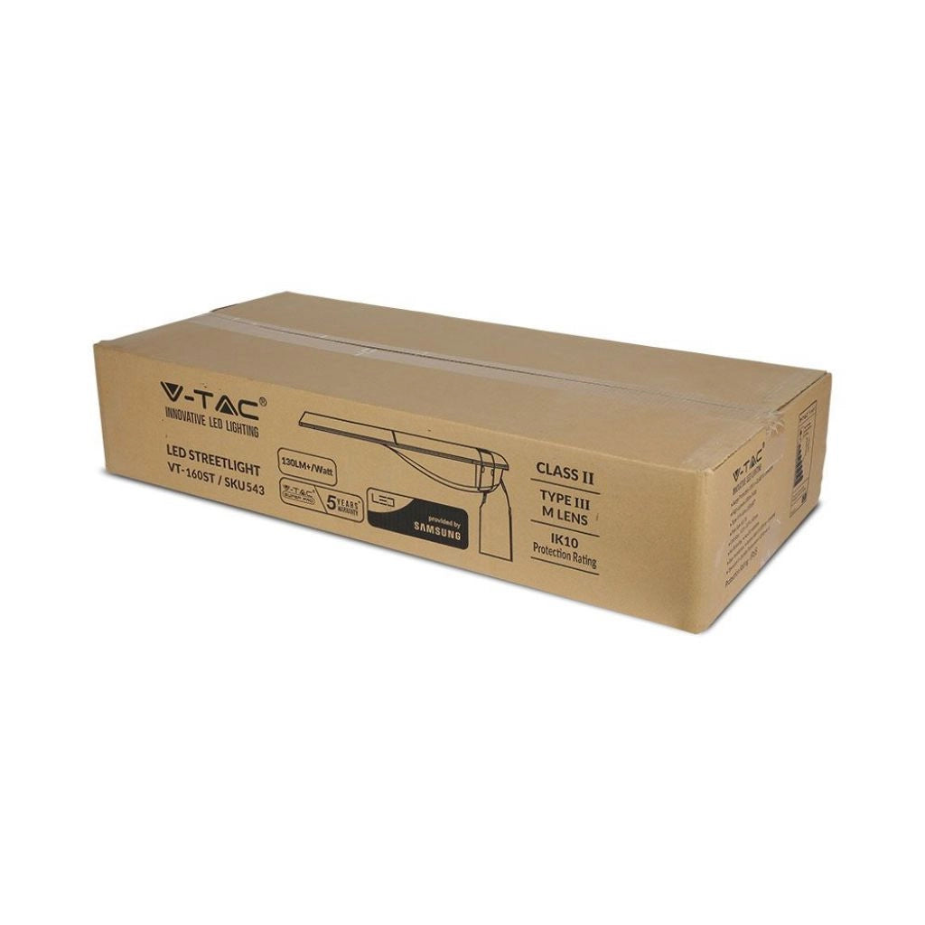 LED Street Light Samsung Chip - 160W 4000K 302Z+ Classe II Tipo 3M Inventonics 0-10V