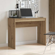 Scrivania Rovere Artigianale 90x40x72 cm in Legno Multistrato 855833
