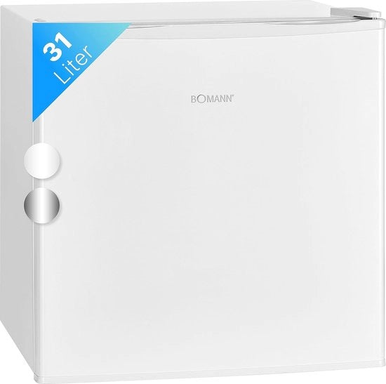 Mini Frigorifero 31L | Mini Congelatore con Display | Regolazione di Temperatura Senza Porta | 4 Stelle di Valutazione