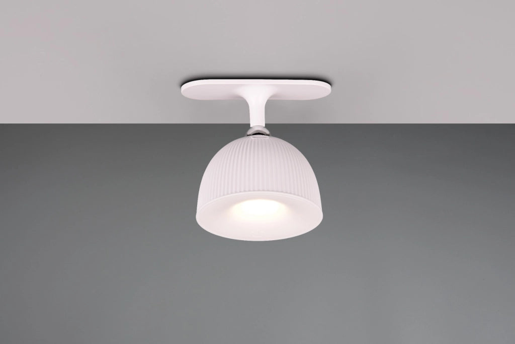 Lampada tavolo con clip LED bianca dimmer RL Maxima