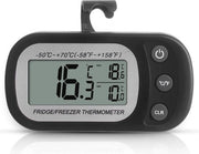 Termometro Digitale per Frigorifero con Funzione Massimo/Massimo Minimo - Impermeabile, Preciso, Campo di Misura della Temperatura