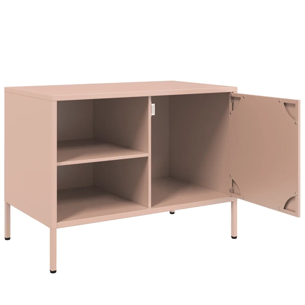 Mobile TV | Armadietto TV | Mobile Porta TV Rosa 68x39x50,5 cm in Acciaio