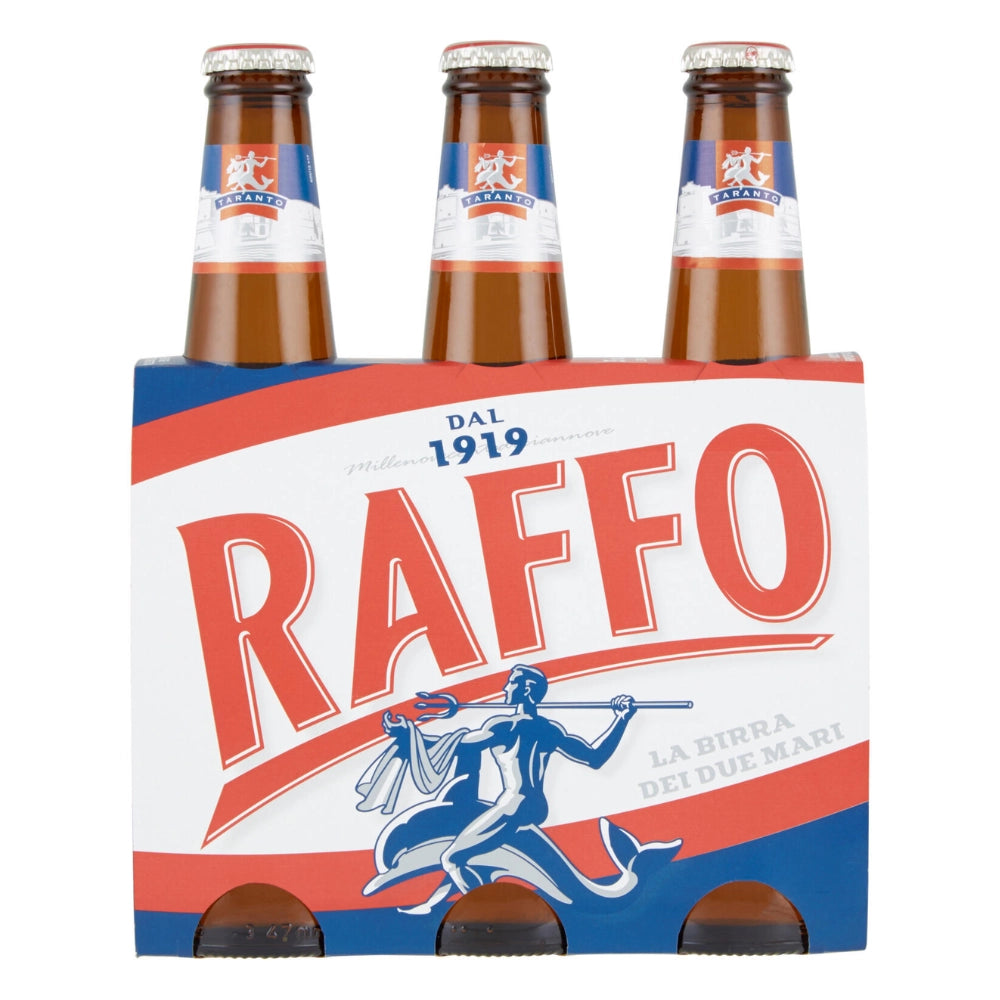 Birra raffo box da cl 33 x 3 pezzi birra italiana