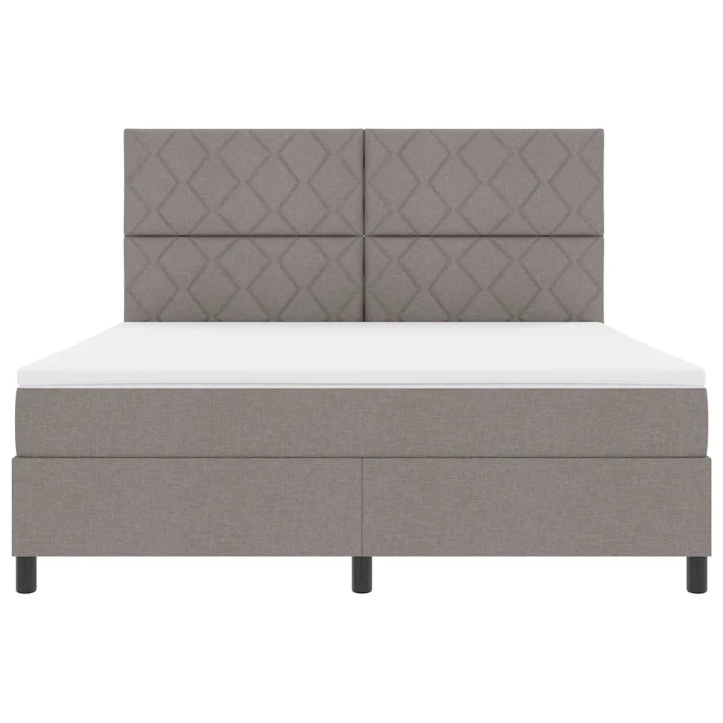 Letto a molle con testiera Talpa 180 x 200 cm Tessuto 3339487
