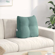 Cuscino per Schiena Verde Mare 45 x 24 x 50 cm Velluto