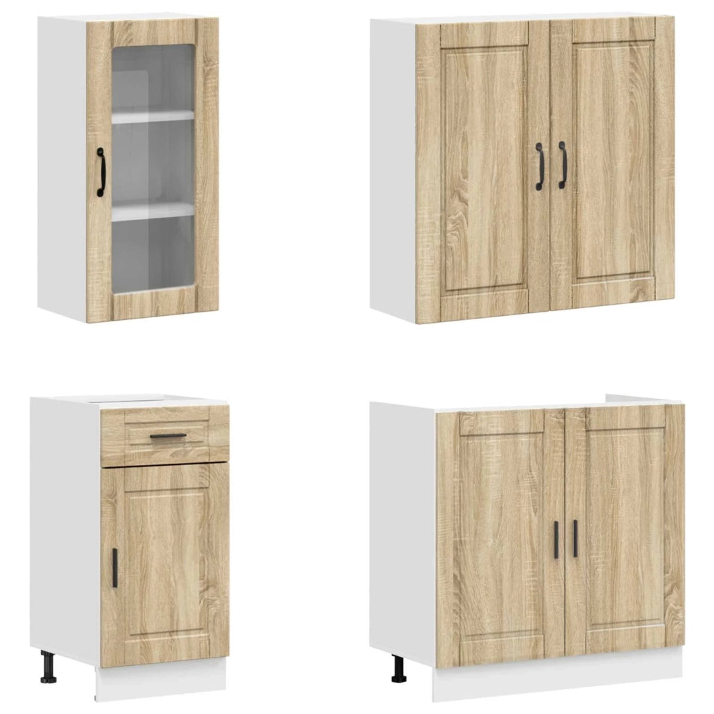 Unità Cucina PORTO 8 pcs Rovere Sonoma Legno ingegnerizzato 3438413