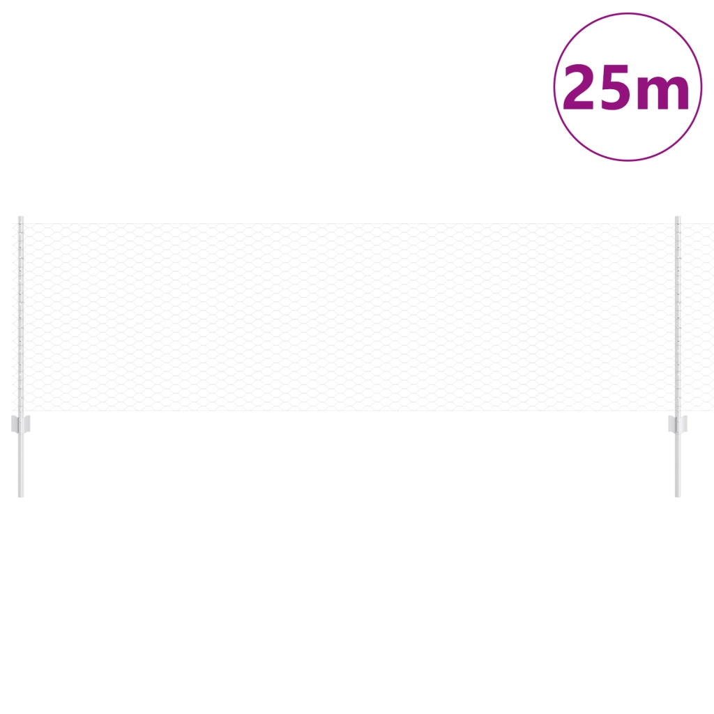 Posti per Recinzione  11 pz U-Channel 80 cm Acciaio Zincato