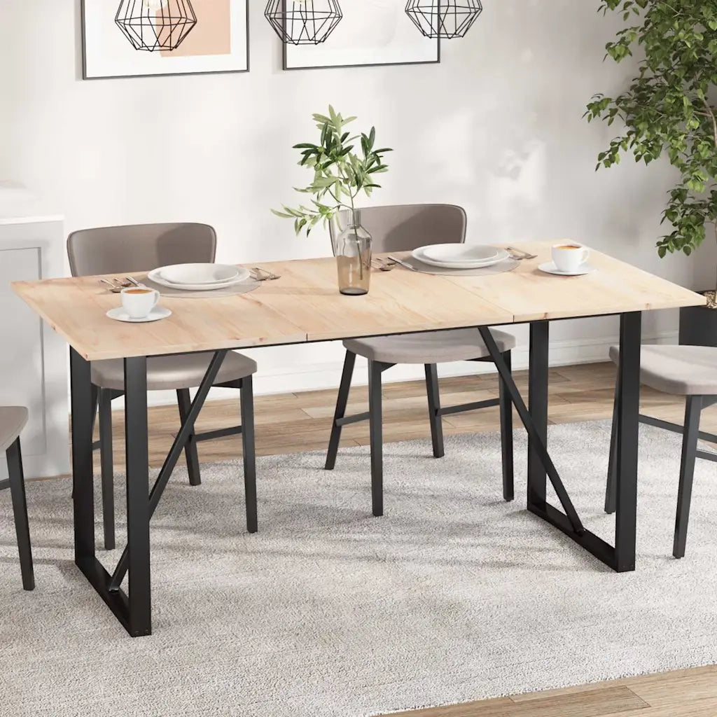 Piani Tavolo | Superficie Tavolo | Piano Scrivania 3 pz 80x53x1,7 cm Rettangolare Legno Massello Pino