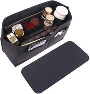 Organizzatore di portafoglio per Neverfull PM, tas shaper per LV Speedy 30 e Neverfull PM, set a doppio (combinazione medio-nera)