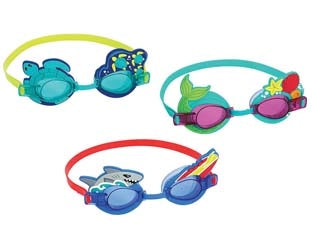 OCCHIALI PISCINA EMOTION PER BAMBINI 3-6 ANNI- - (art.21080) - 2 pezzi BESTWAY