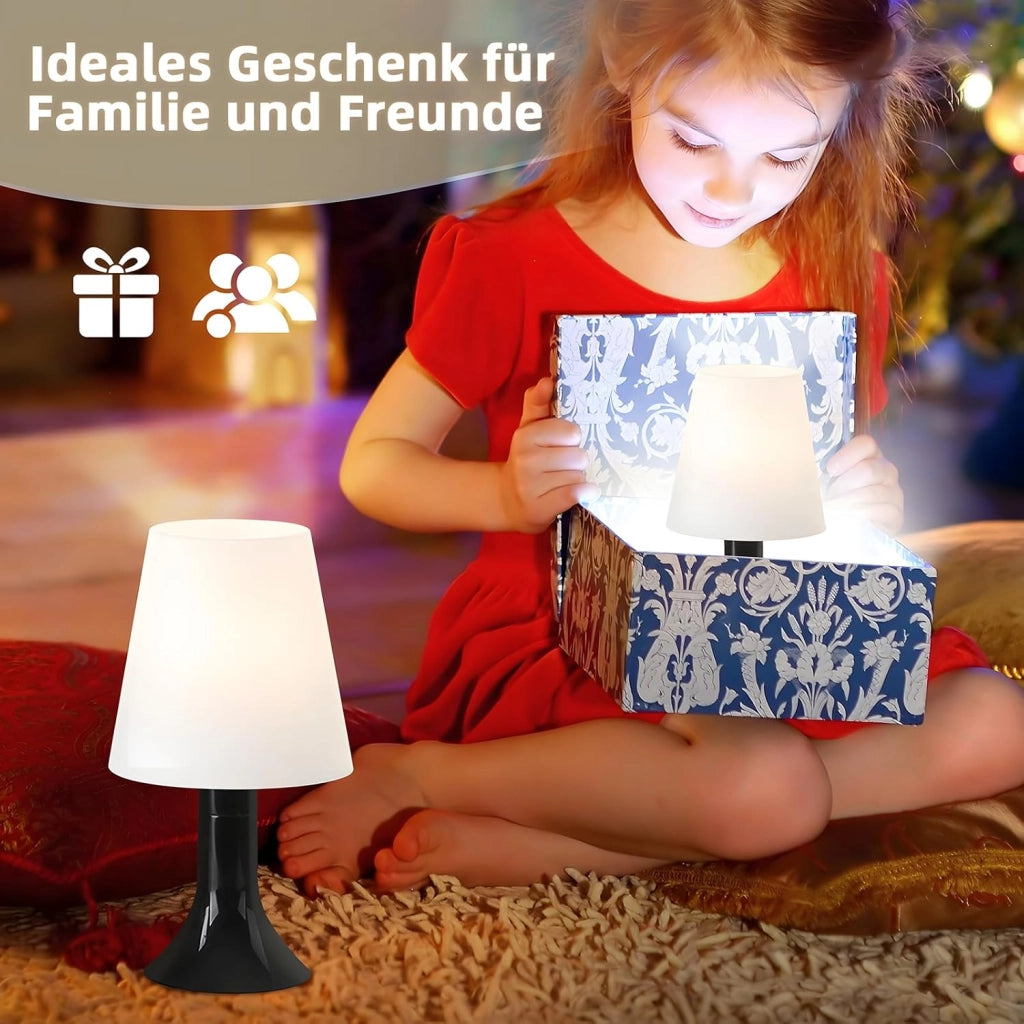 ZMH Lampada da tavolo con cavo set 2 pezzi E14 piccola per soggiorno comodino