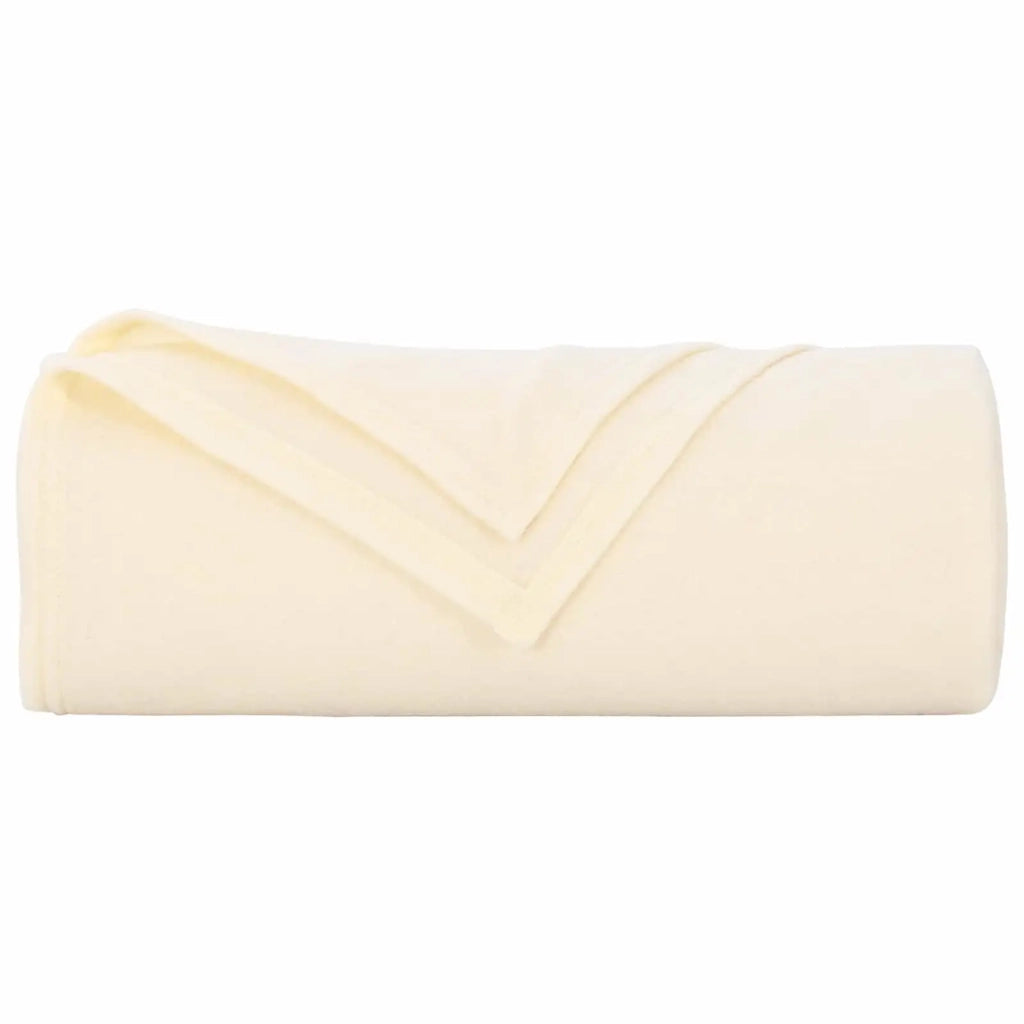 Coperta Crema 280 x 210 cm Panno