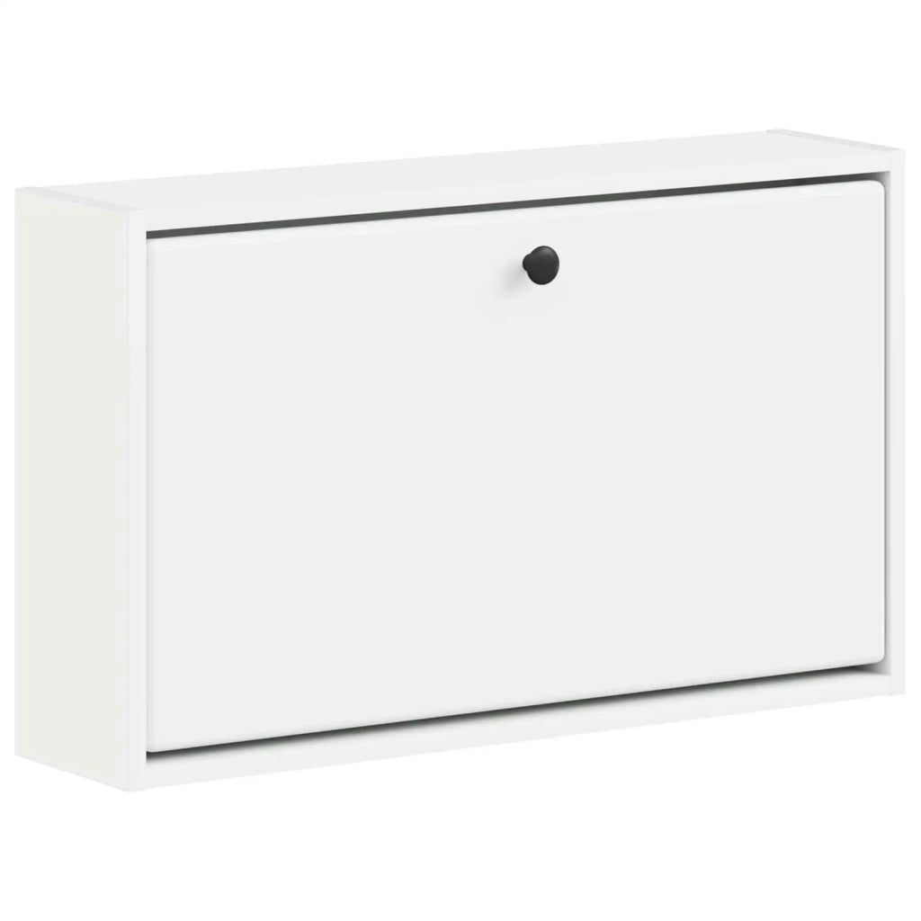 Mobiletto per Scarpe da Muro BREDA 71 x 17 x 43 cm Bianco 897505