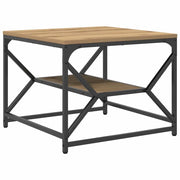 Tavolino da salotto | Tavolino da caff¨¨ | Tavolino da Soggiorno Rovere artigianale 51 x 50 x 40 cm