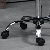 Sedia da Ufficio Ergonomica Regolabile in Altezza, Girevole a 360°, Rivestimento in Tessuto a Rete, Beige